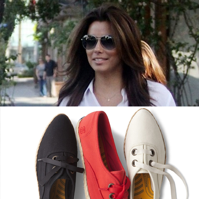 Eva Longoria and Sneakers